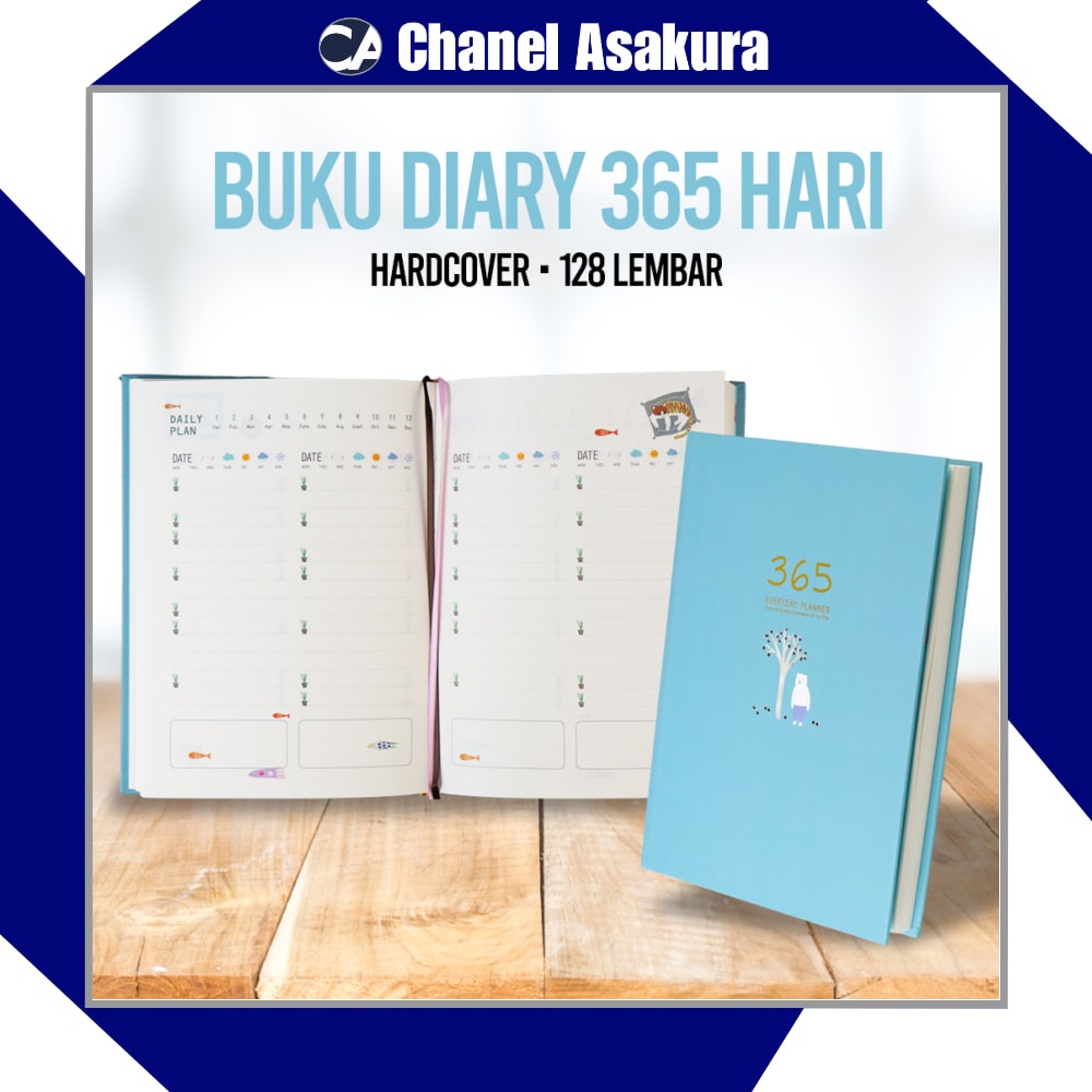 

Buku Diary 365 Hari Hardcover - DDT-4083-32