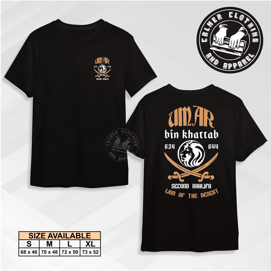KAOS MUSLIM UMAR BIN KHATTAB