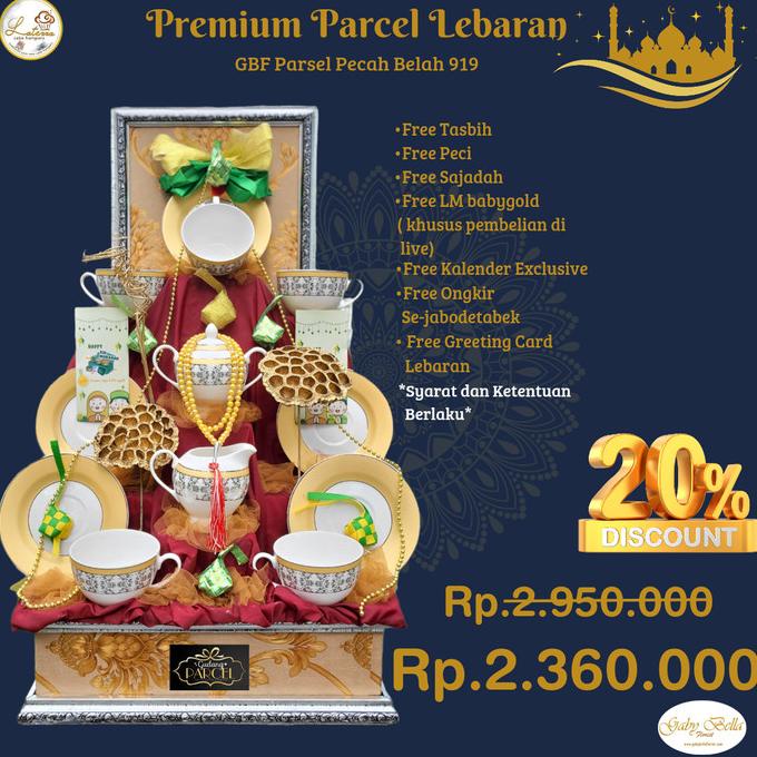 

Parcel Lebaran Gbf 918, Parcel Teaset, Hamper Lebaran,Parcelpecahbelah Istanasembakoo