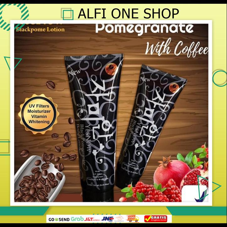 LOTION BLACKPOME COFFEE BY YESNOW / BLACK POMEGRANATE BODY LOTION LOTION BLACKPOME COFFEE BY YESNOW 