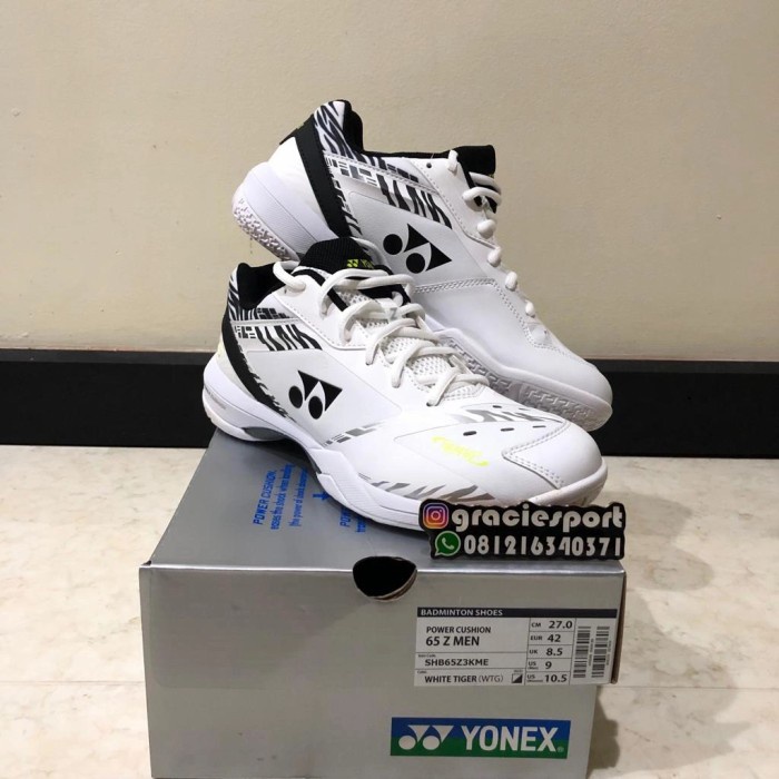 {MentariStore} Spatu Yonex Shb65z3 white Tiger - 40 Diskon