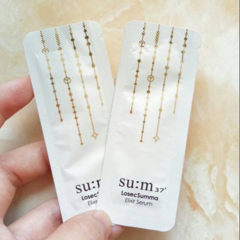 Sum37 brand High End Korsel Losec Summa Night Ampoule & Losec Summa Elixir Serum