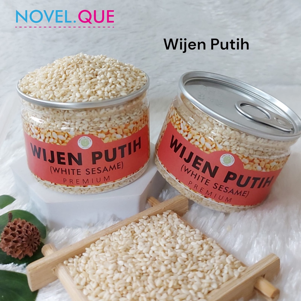 

Can Wijen Putih Natural White Sesame Kualitas Premium