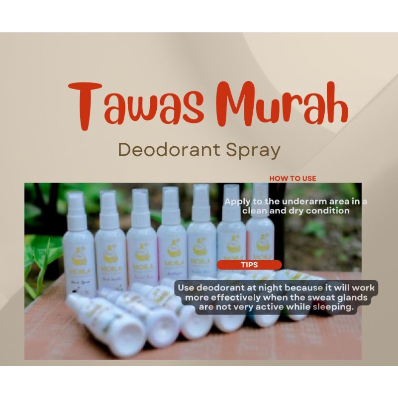 Deodorant tawas spray Moora BPOM , tawas mora , tawas spray murah, deodorant
