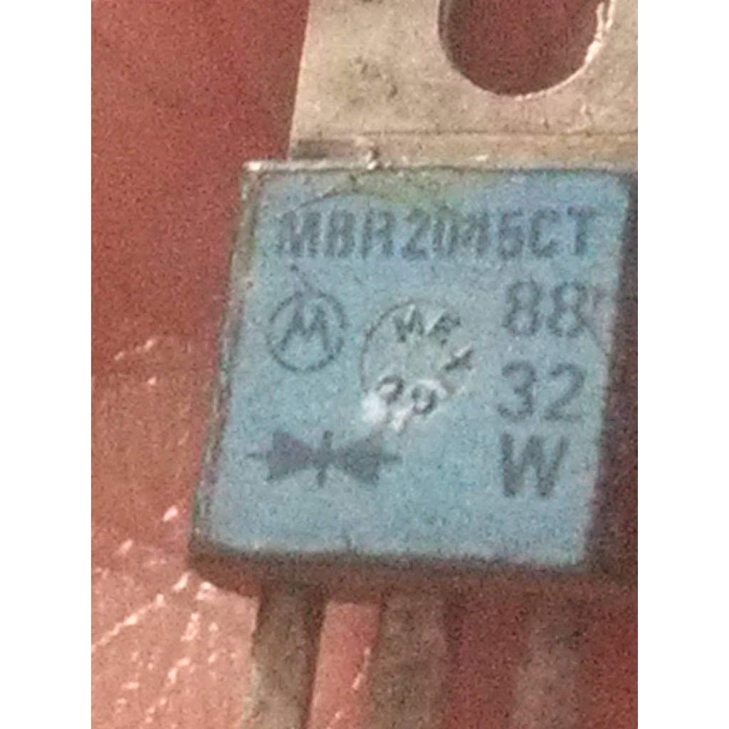 Mbr2045ct dioda cabutan psu cpu bekas