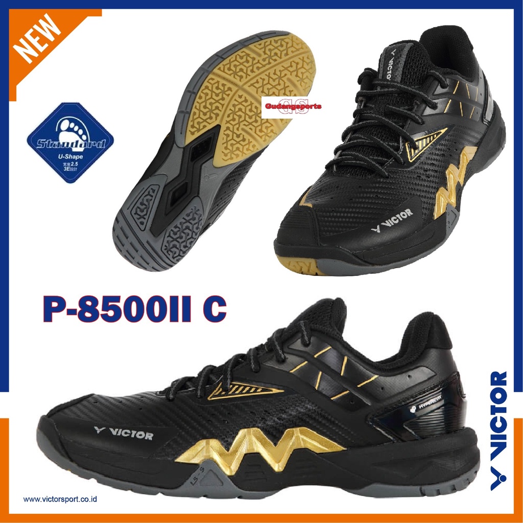 New Player Series Sepatu Badminton Victor P 8500 II / P8500II C