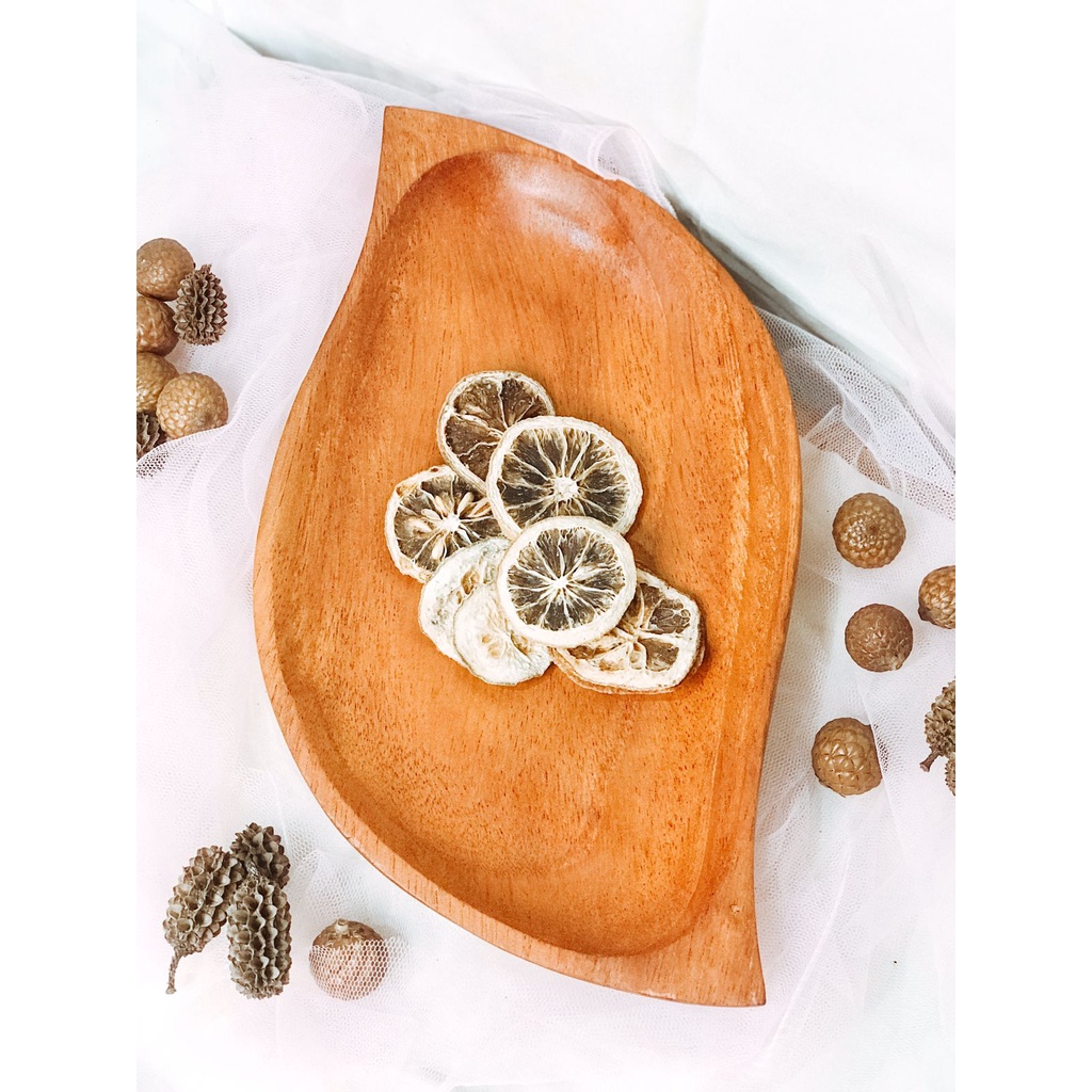 PIRING SAJI KAYU MOTIF DAUN / PIRING KAYU MAHONI UNIK / PIRING MAKAN KAYU MOTIF / PIRING BENTUK DAUN