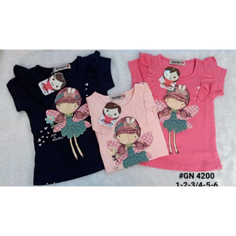 Kaos Anak Cewek Geenee 1-3 thn