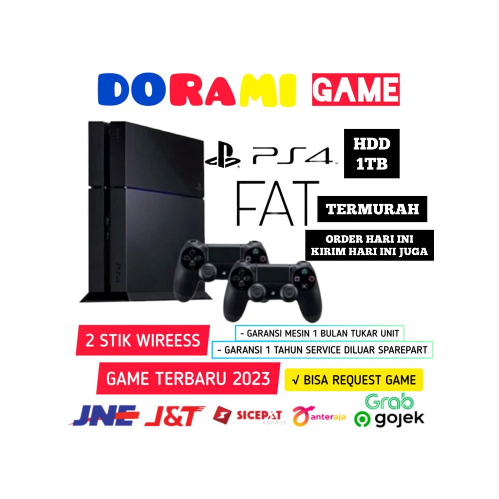 PS4 FAT 500GB full game permanen CLONING