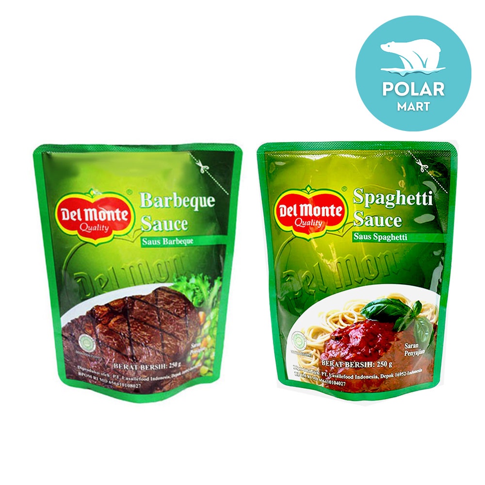 

Delmonte Saus Pouch Rasa Spaghetti & Barbeque 250 Gram