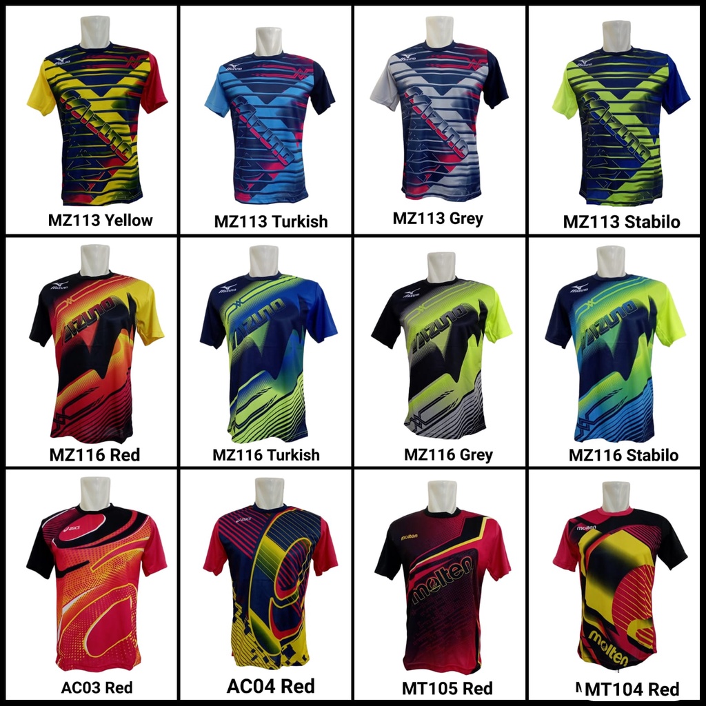 BAJU Voli Dewasa / Jersey Kaos Volley / Atasan Voli