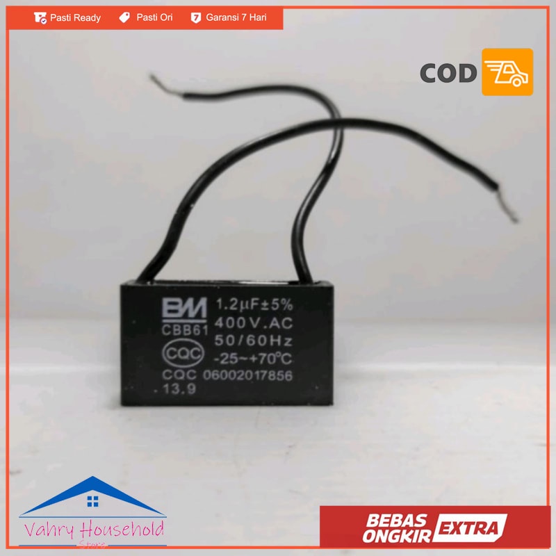 KAPASITOR 1.2 MICRO MASPION WALL FAN REMOTE MWF3001RC MWF 3001 RC 12