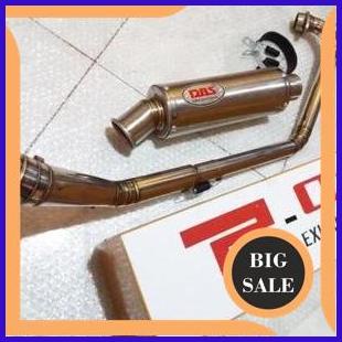 Knalpot DBS Red Titan Full Set Vixion, Scorpio, Byson, Xabre, NVL, NVA, R15 Full Stainles Las Cacing