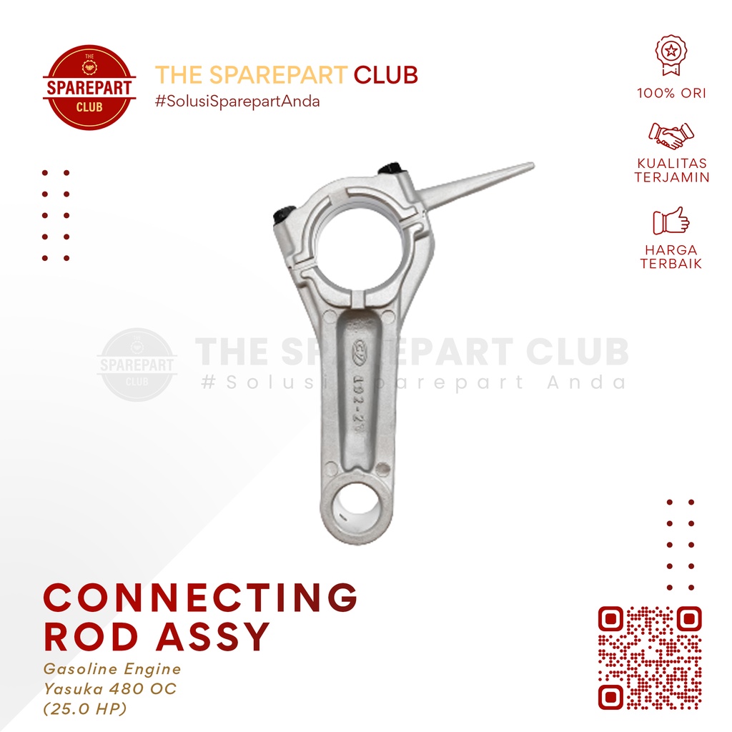 Stang Seher Engine Yasuka GX480 GX 480 T OC Orange - Connecting Rod Conrod