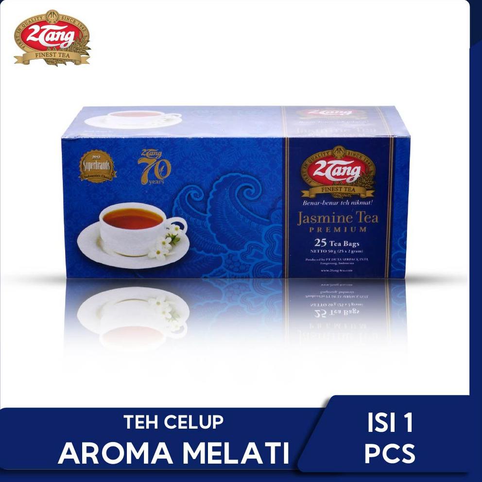 

[spin1] 2Tang Jasmine Tea Premium 50gr [1 box @25 kantong/2 gr]