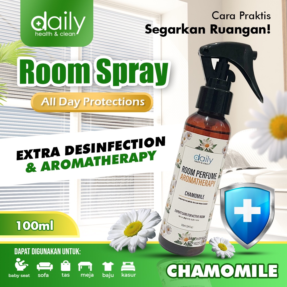 PENGHARUM RUANGAN DAILY AROMATERAPI 100mL / ROOM SPRAY ANTIBACTERIAL