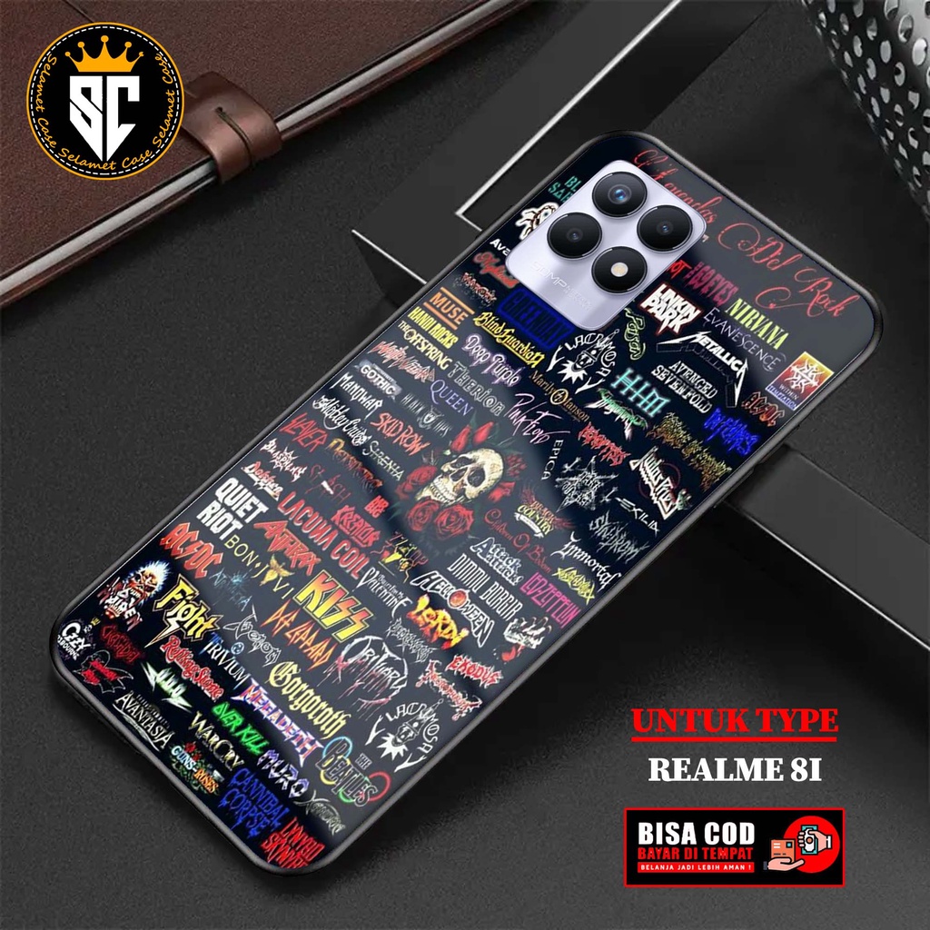 Case Realme 8i Casing Realme 8i Selamet Case [SRBK] Case Glossy Case Aesthetic Custom Case Anime Pel