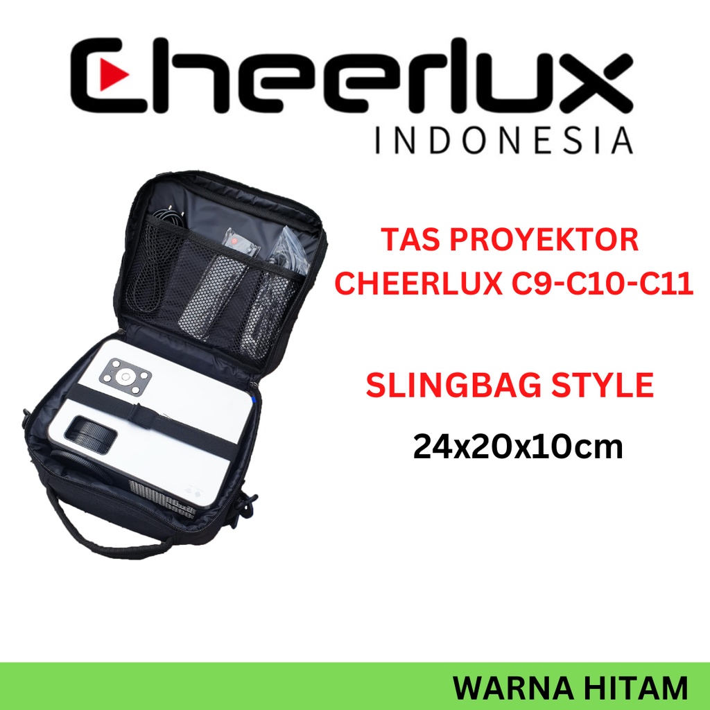 CHEERLUX INDONESIA | TAS PROYEKTOR CHEERLUX SEMUA VARIAN C9 C10 C11 C7