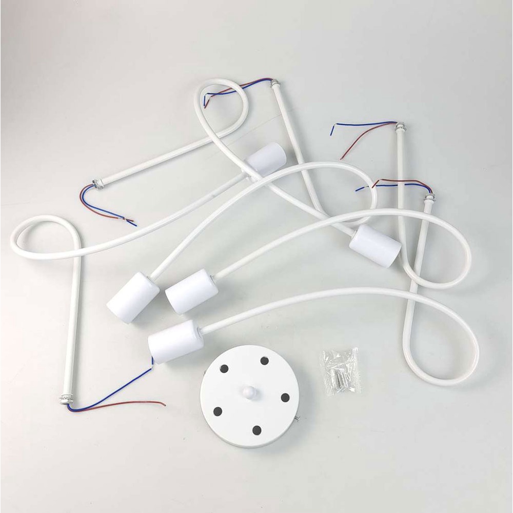 Fitting Lampu Plafon Minimalis Retro Style Cabang 5 265V E27 - CL02