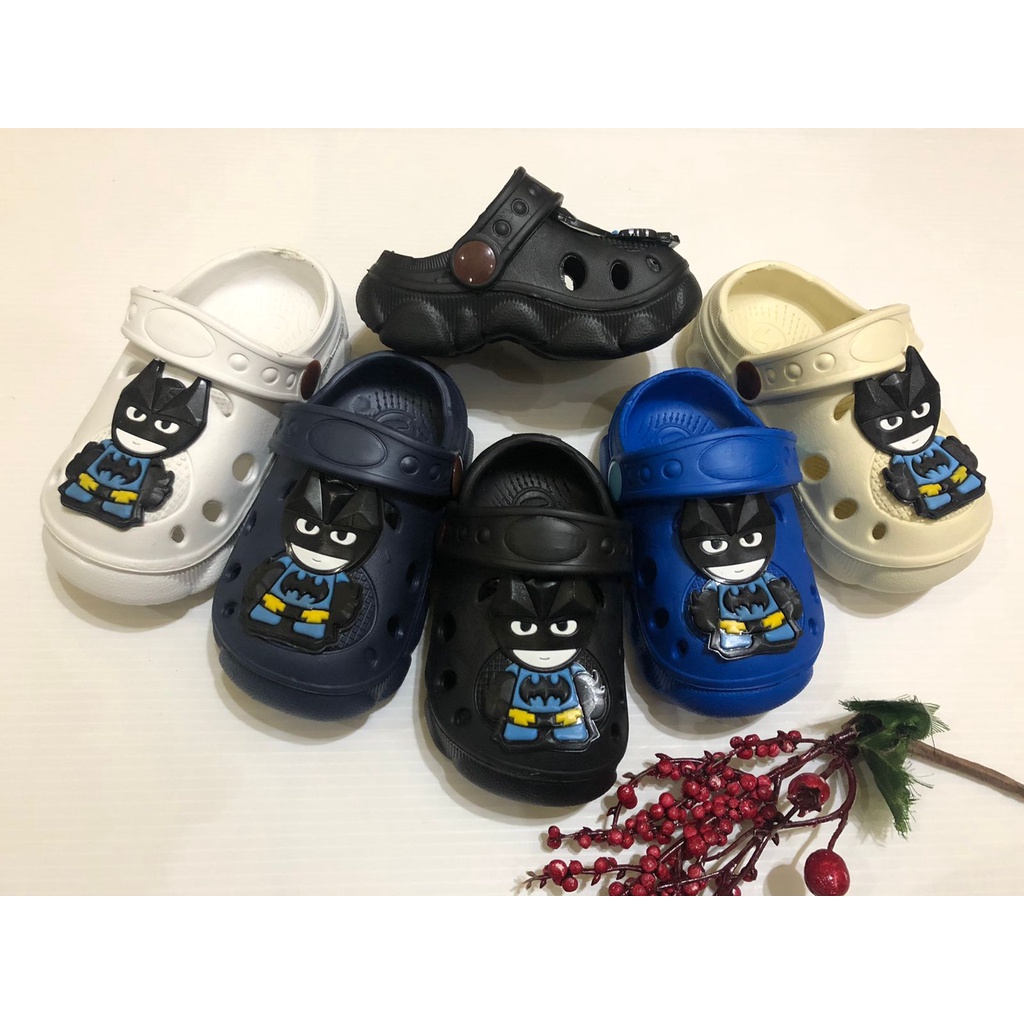 Sandal Bayi Anak Laki Karet Karakter Batman NEWSANDAL 525 WRN