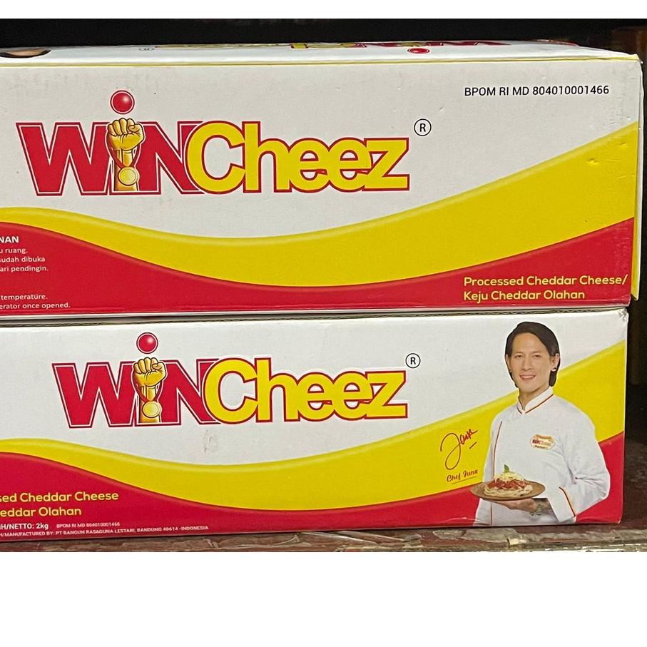 

♛ Keju Wincheez Cheddar Cheese - Keju Cheese 2kg ➨