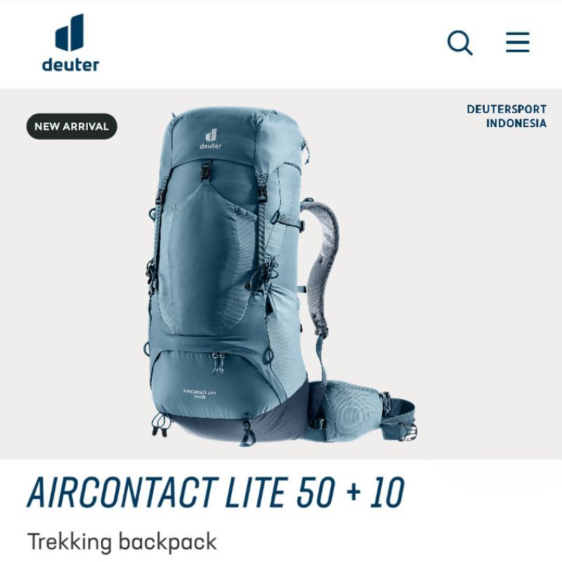 Deuter Aircontact Lite 50 10 Trekking Backpack