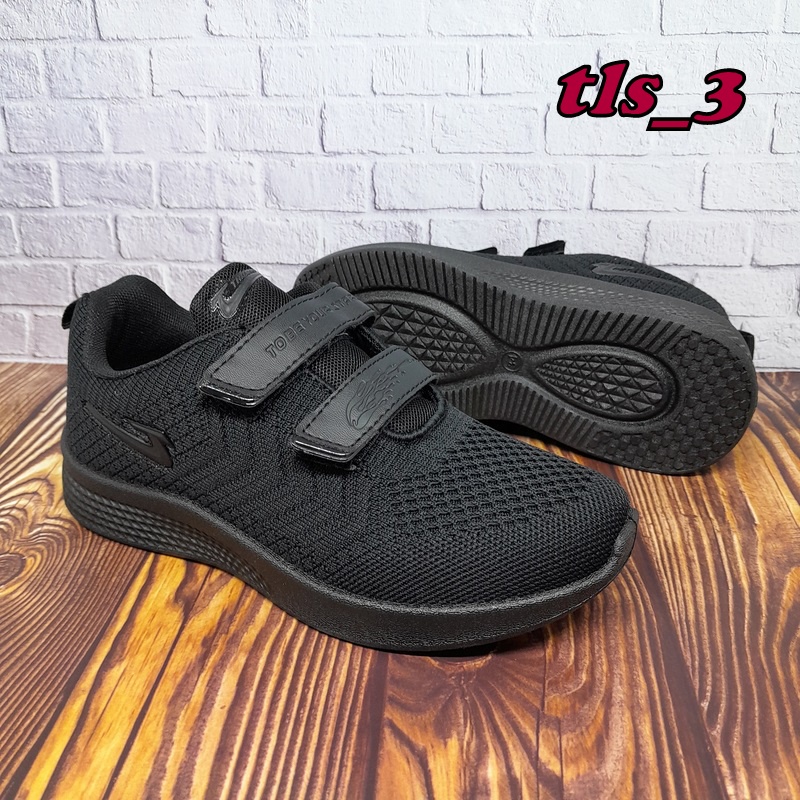 Sepatu Sekolah Thomas Velcro 31-38 Sepatu Sd Cowok Cewek