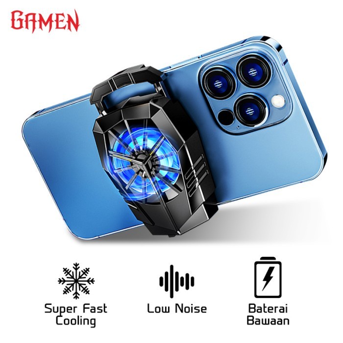 GAMEN GMR02 Kipas Pendingin Cooling with 300mAh Battery Fan Cooler HP