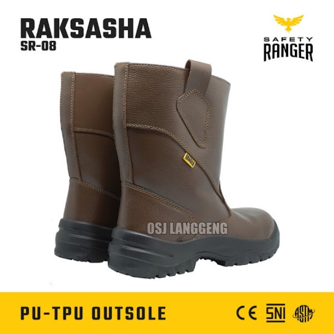 Sepatu Safety Ranger RAKSASHA (SR08) - Safety Shoes Berkualitas Original 100%