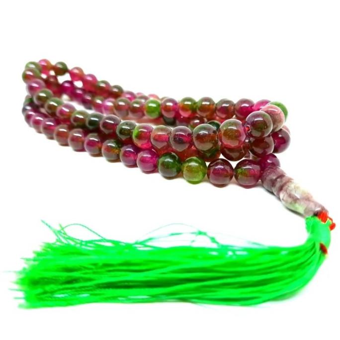 Tasbih Batu Ruby Tanzania Batu Rubi Tanzania 99 Butir Dan 33 Butir