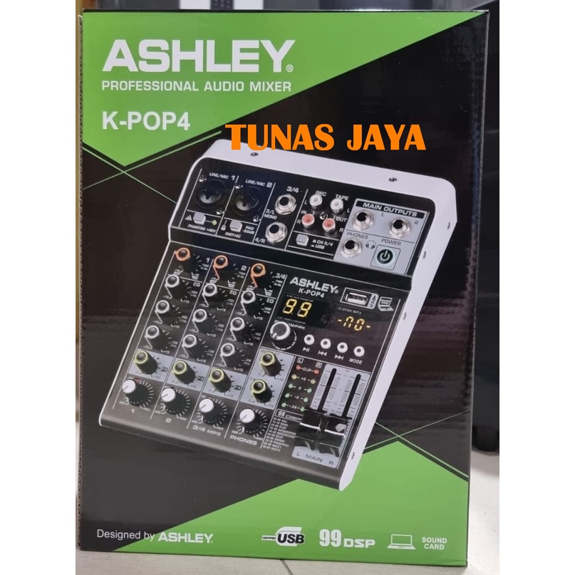MIXER ASHLEY K-POP4 ORIGINAL MIXER ASHLEY K POP4 ASHLEY KPOP4 NEW MODEL 99DSP