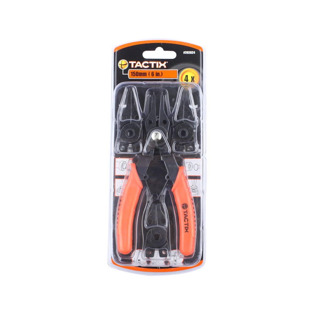 Tang Snap Ring 4 In 1 15 Cm Tactix Set