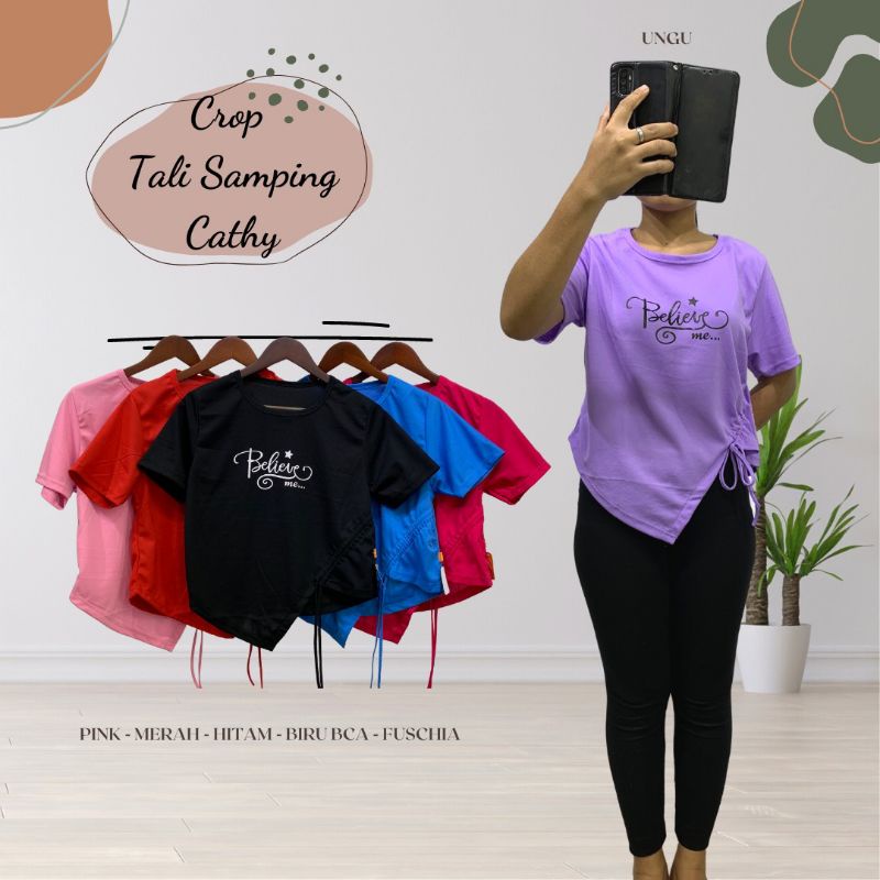 ATASAN crop tali samping