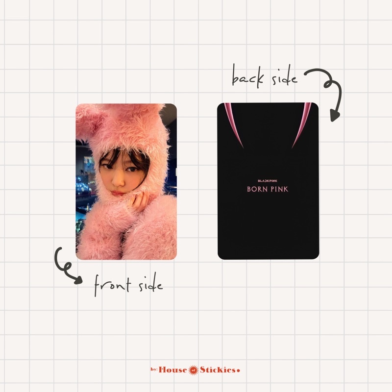 BLACKPINK Unofficial Photocard Gf Selca Vol 3 (Fanmade)