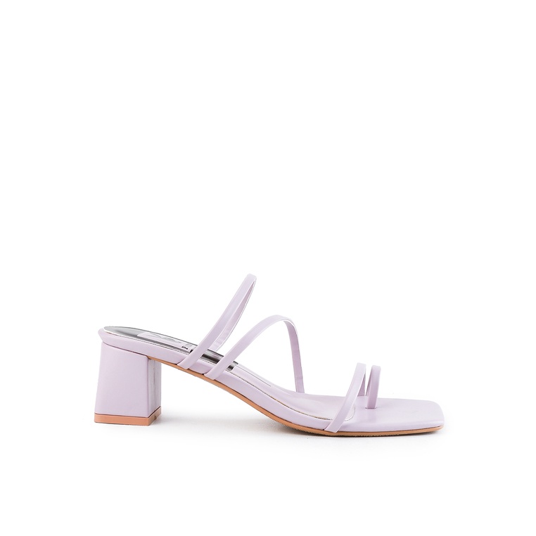 Sepatu Heels Playboy Original Warna ungu Hak Tinggi Outdoor Elegant Ori 100% Lamia Wanita Female Ung