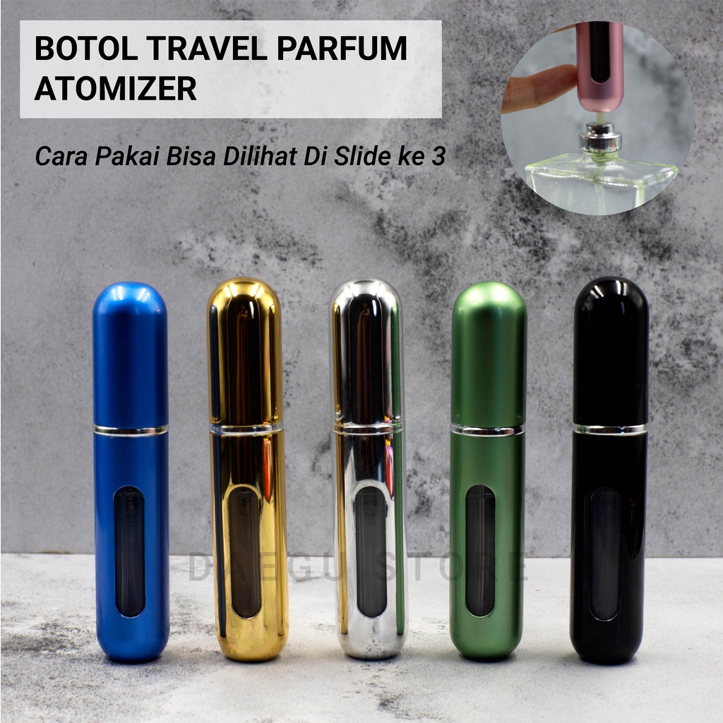 Botol Parfum Refill Travel Spray 5ml Mini Portable / Perfume Atomizer