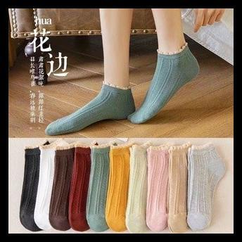 RENDA - KAOS KAKI WANITA RENDA KAOS KAKI PENDEK SEMATA KAKI IMPORT RENDA - KAOS KAKI WANITA RENDA KA