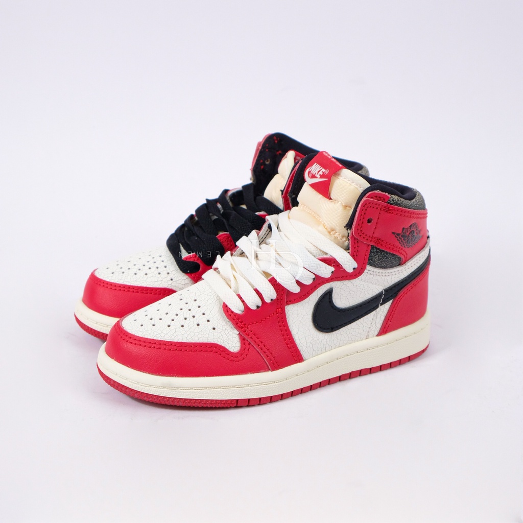 Kids Air Jordan 1 Retro High OG Chicago Lost and Found (PS) FD1412-612