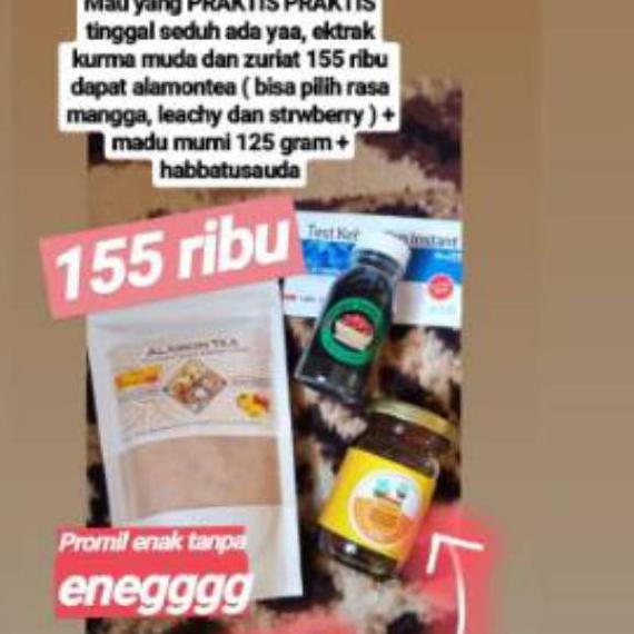 

Terlaris ALAMON TEA FREE MADU FREE HBBATUSADA serbuuu !
