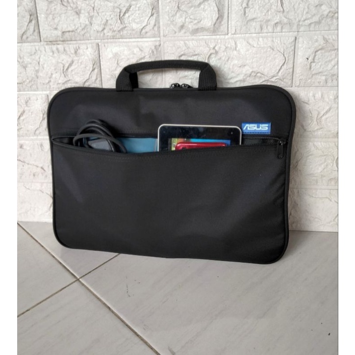 TERBARU Tas Laptop 14" ASUS. LENOVO. HP. ACER. DELL. AXIOO. SAMSUNG. ROG dan POLOS(tanpa merk) bahan