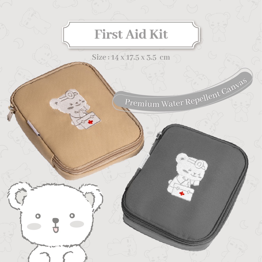 First Aid Kit / First Aid Pouch / Pouch Kotak Obat Bebeours