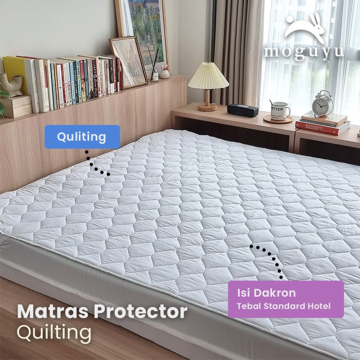 Matras Pelindung Kasur 120X200 Quilting/ Matras Protector