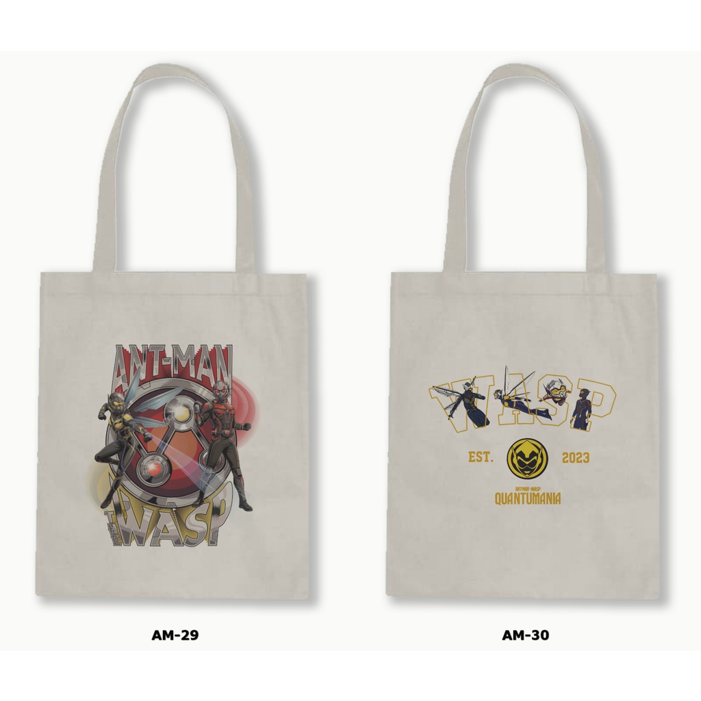 TOTE BAG BLACU - ANT-MAN AND THE WASP b