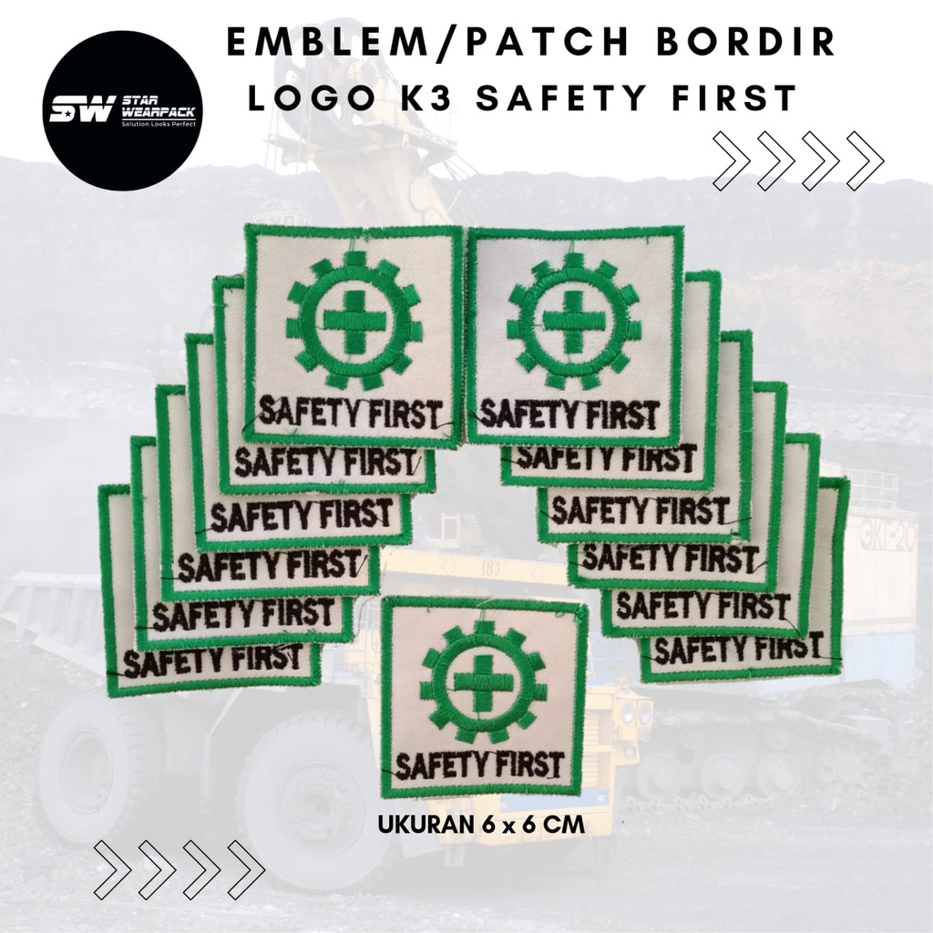 Star Wearpack - Emblem K3 dan Bendera