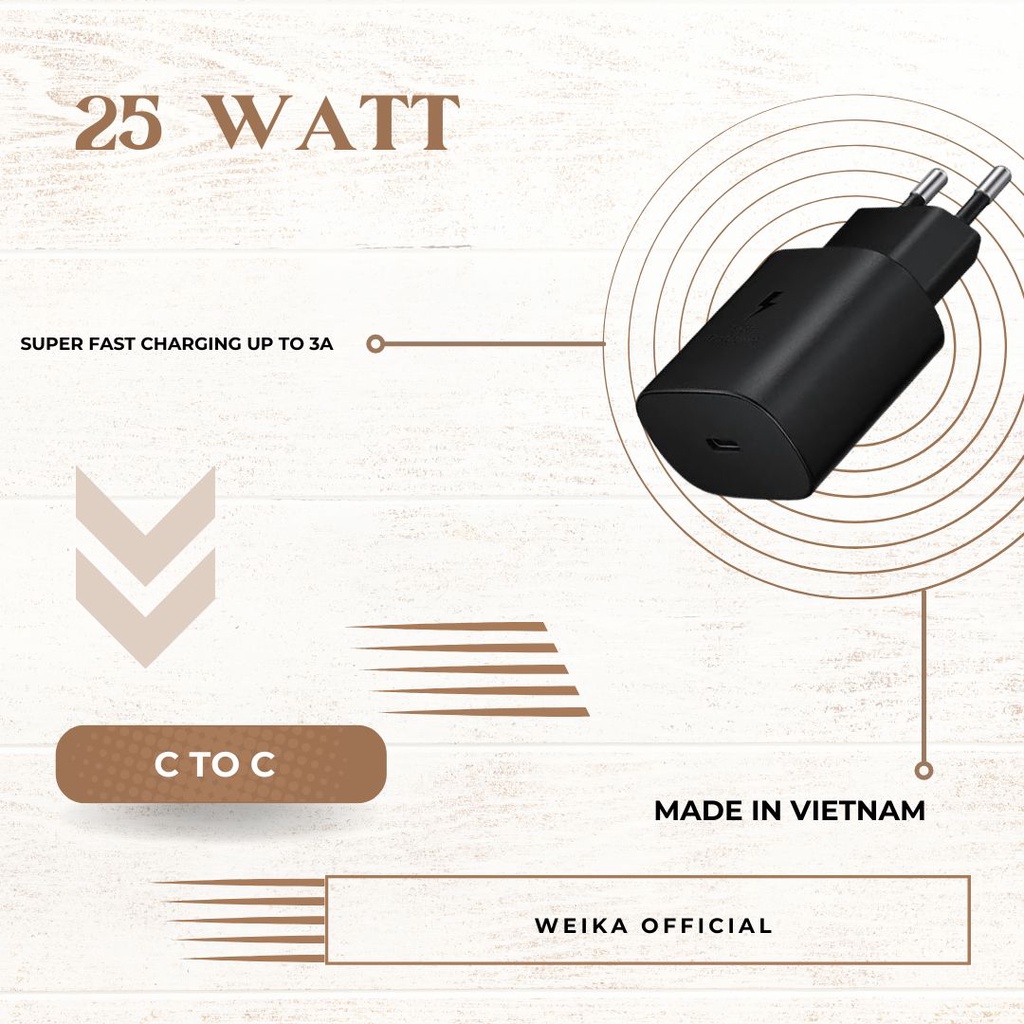 Kepala Adaptor SAMSUNG 25 Watt / 45 Watt