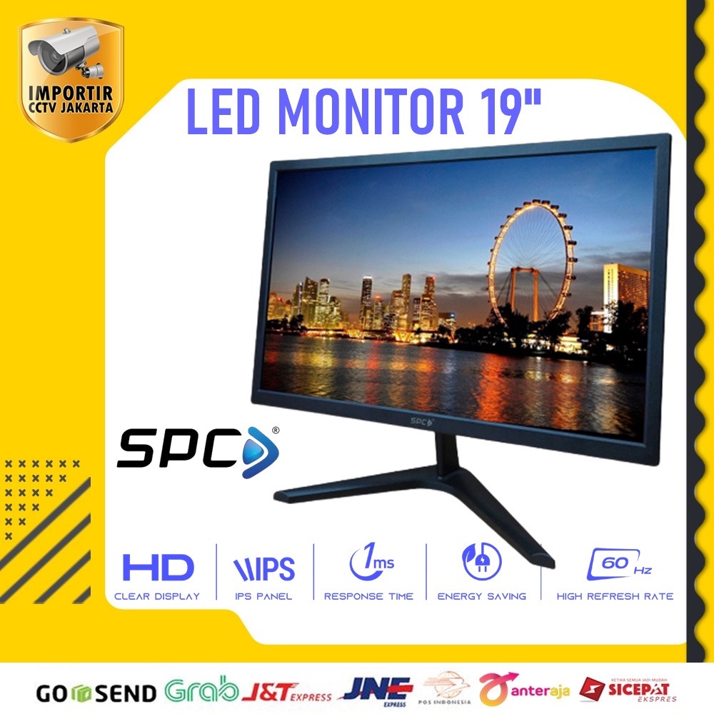 SPC LED MONITOR I9 INCH