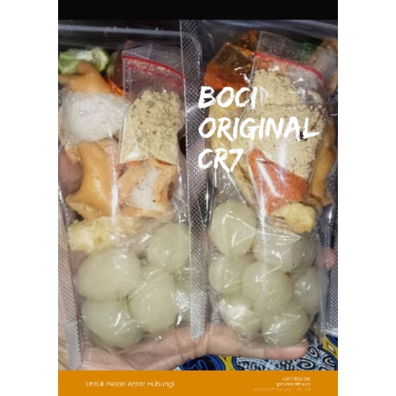 

bakso Aci CR7 fresh produksi setiap hari