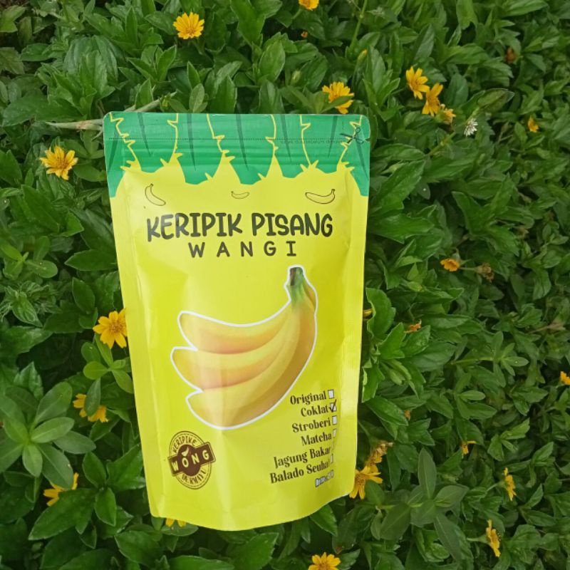 

Keripik Pisang Wangi Rasa Strawberry