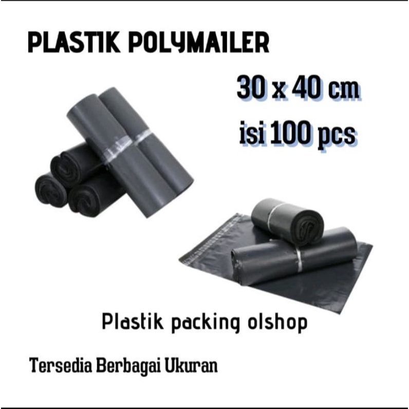 

Plastik Polymailer 30 x40 cm /HitamPlastik Packing Online Shop Perekat Harga Ekonomis