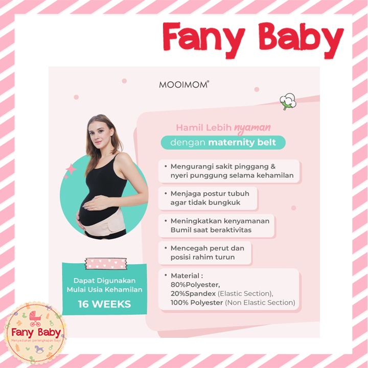 MOOIMOM MATERNITY SUPPORT BELT